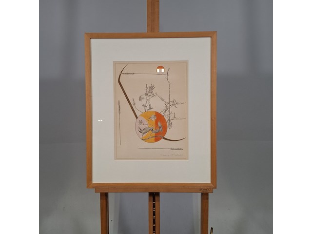 Afbeelding in lijst, a.b. kwadijk, een zomerse dag - afbeelding 1 van  8