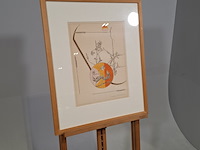 Afbeelding in lijst, a.b. kwadijk, een zomerse dag - afbeelding 2 van  8