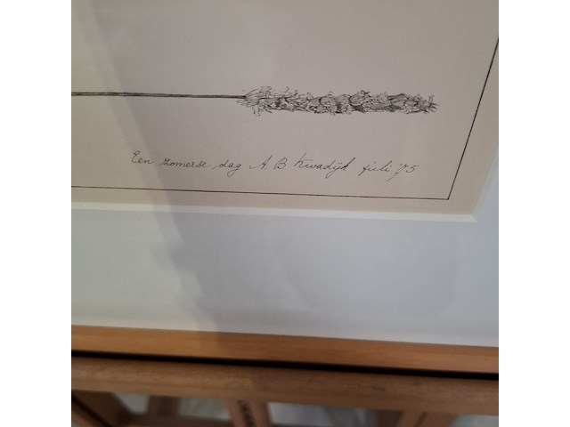 Afbeelding in lijst, a.b. kwadijk, een zomerse dag - afbeelding 4 van  8