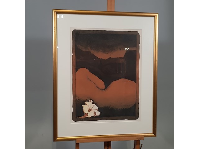 Afbeelding in lijst, about eros and thanatos 1/serie ikarus - afbeelding 1 van  8