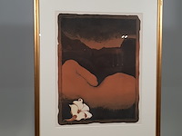 Afbeelding in lijst, about eros and thanatos 1/serie ikarus - afbeelding 1 van  8