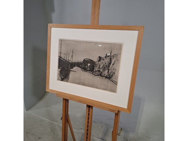 Afbeelding in lijst, a.r. fritschy, prinseneiland, 1974 - afbeelding 3 van  9