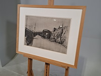 Afbeelding in lijst, a.r. fritschy, prinseneiland, 1974 - afbeelding 3 van  9