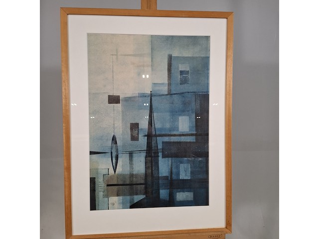 Afbeelding in lijst, c. heeneman, stad iii, 1965 - afbeelding 4 van  6