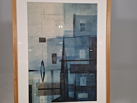 Afbeelding in lijst, c. heeneman, stad iii, 1965 - afbeelding 4 van  6