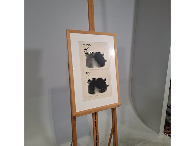 Afbeelding in lijst, c. kaper, theewater/koffiewater 15/26, 1972 - afbeelding 2 van  6