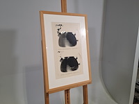 Afbeelding in lijst, c. kaper, theewater/koffiewater 15/26, 1972 - afbeelding 2 van  6