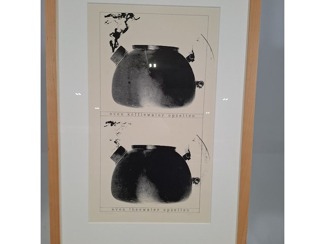 Afbeelding in lijst, c. kaper, theewater/koffiewater 15/26, 1972 - afbeelding 4 van  6