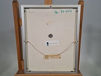 Afbeelding in lijst, e. fleer, afwachtend, 1980 - afbeelding 5 van  6