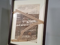 Afbeelding in lijst, e.l.w. wolf, het is mijn uitzicht, 1973 - afbeelding 3 van  9