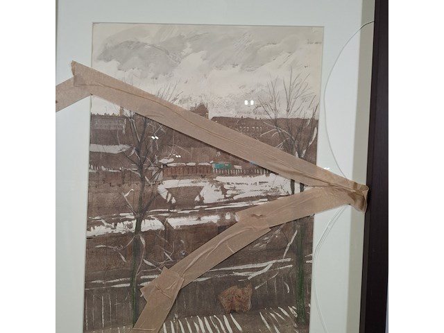 Afbeelding in lijst, e.l.w. wolf, het is mijn uitzicht, 1973 - afbeelding 7 van  9