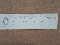 Afbeelding in lijst, e.l.w. wolf, het is mijn uitzicht, 1973 - afbeelding 9 van  9