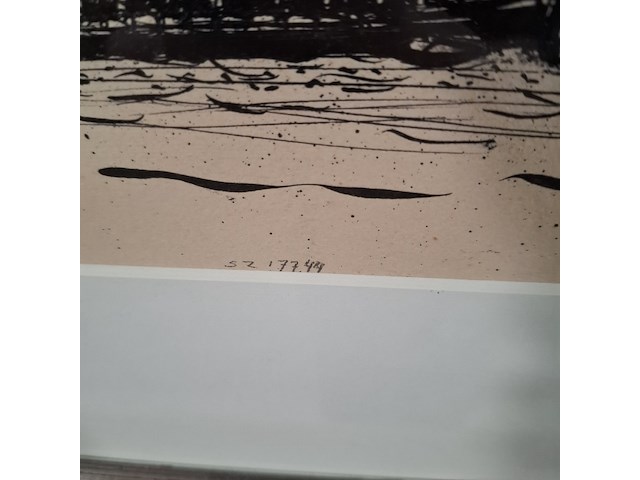 Afbeelding in lijst, e.v.d. zanden, haven - afbeelding 4 van  8