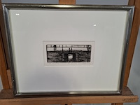 Afbeelding in lijst, f. room, gesprek e.d. 3/6, 1976 - afbeelding 1 van  7