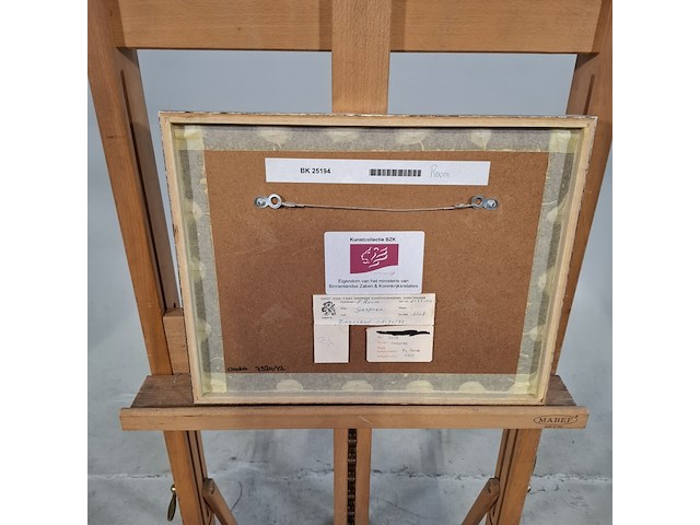 Afbeelding in lijst, f. room, gesprek e.d. 3/6, 1976 - afbeelding 6 van  7