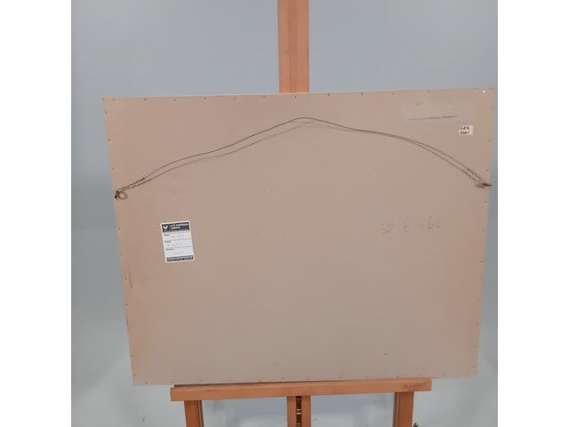 Afbeelding in lijst, f. wiegers, landschap, 1969 - afbeelding 7 van  7