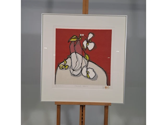 Afbeelding in lijst, fon klement, insouciante legerete, 1991 - afbeelding 1 van  9