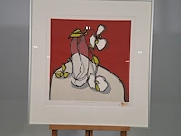 Afbeelding in lijst, fon klement, insouciante legerete, 1991 - afbeelding 1 van  9