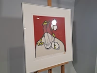 Afbeelding in lijst, fon klement, insouciante legerete, 1991 - afbeelding 2 van  9