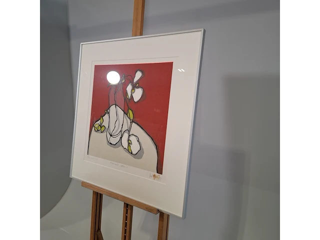 Afbeelding in lijst, fon klement, insouciante legerete, 1991 - afbeelding 3 van  9