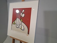 Afbeelding in lijst, fon klement, insouciante legerete, 1991 - afbeelding 3 van  9