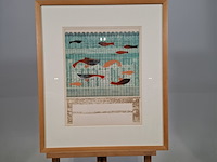 Afbeelding in lijst, frans de jong, aquarium - afbeelding 1 van  8