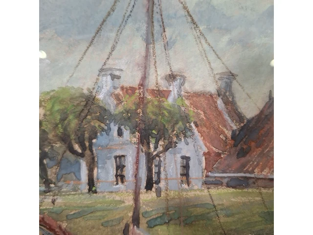 Afbeelding in lijst, g. de weerd, bij garnwerd, 1980 - afbeelding 4 van  10