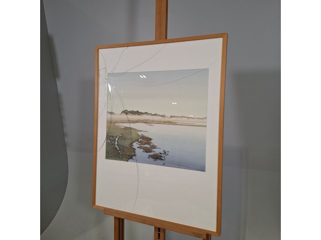 Afbeelding in lijst, g. neven, wadden 1, 1991 - afbeelding 3 van  6