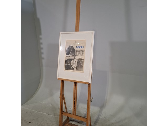 Afbeelding in lijst, g. van kerkhof, 4 fragmenten auto-route 5/10 e.d. - afbeelding 4 van  7