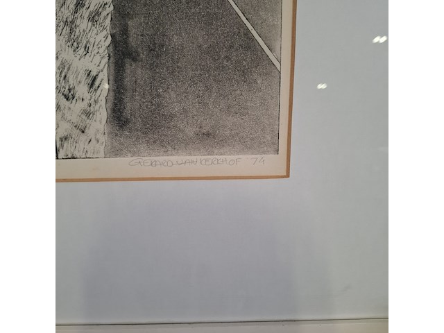 Afbeelding in lijst, g. van kerkhof, 4 fragmenten auto-route 5/10 e.d. - afbeelding 5 van  7