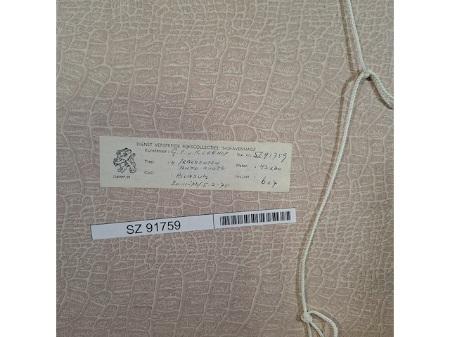 Afbeelding in lijst, g. van kerkhof, 4 fragmenten auto-route 5/10 e.d. - afbeelding 7 van  7