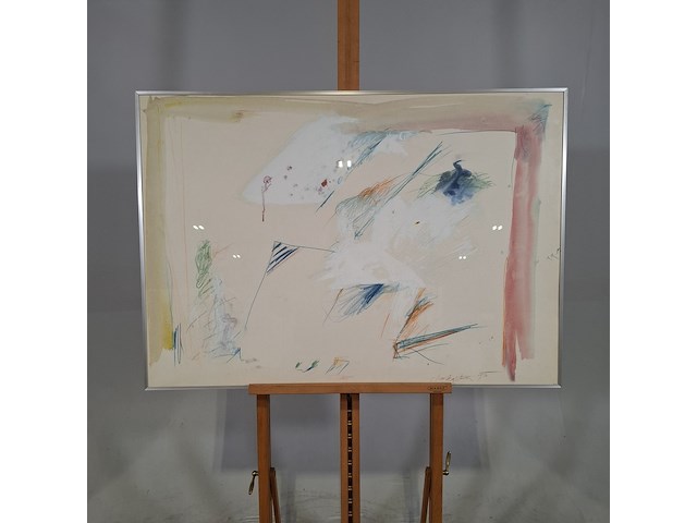 Afbeelding in lijst, ger lataster, 1975 - afbeelding 1 van  7