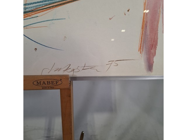 Afbeelding in lijst, ger lataster, 1975 - afbeelding 5 van  7