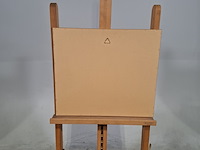 Afbeelding in lijst, gezigt op s'gravensteen en gevangenhuis, te leyden - afbeelding 8 van  8