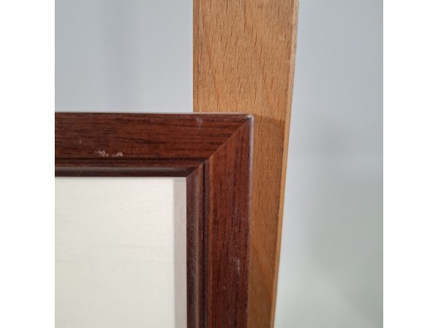 Afbeelding in lijst, gezigt top de academie te leide - afbeelding 8 van  9