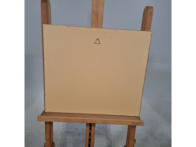 Afbeelding in lijst, gezigt top de academie te leide - afbeelding 9 van  9