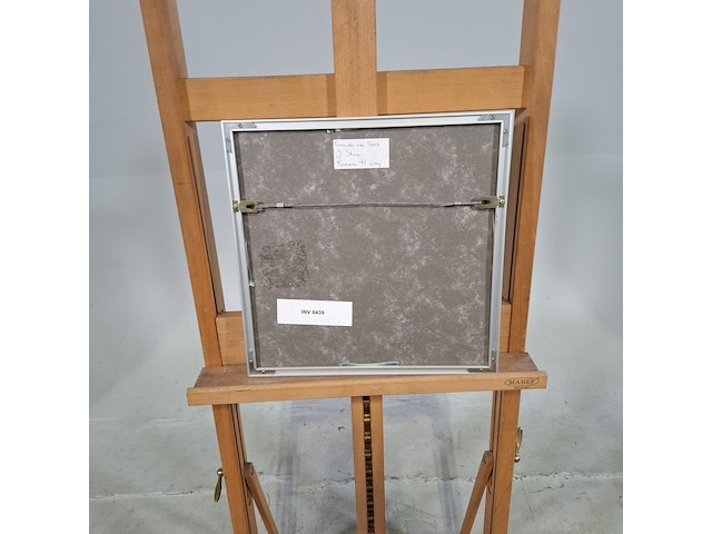 Afbeelding in lijst, gonda de bles, vlaggen ii 2/4, 1990 - afbeelding 7 van  8