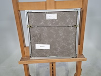 Afbeelding in lijst, gonda de bles, vlaggen ii 2/4, 1990 - afbeelding 7 van  8