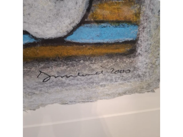 Afbeelding in lijst, hans-peter innemee, to kiss or not to kiss, 2000 - afbeelding 6 van  8