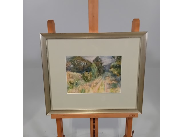 Afbeelding in lijst, hans van der schaaf, boslaan 1, 1996 - afbeelding 1 van  9