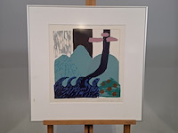 Afbeelding in lijst, ilona donker, waar bracht het water mijn gedachten heen 6/15, 1991 - afbeelding 1 van  6