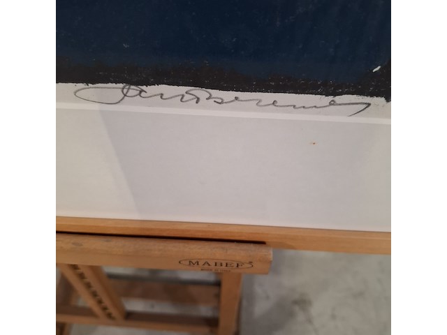 Afbeelding in lijst, j. bezemer, windhonden 3/12 - afbeelding 4 van  8