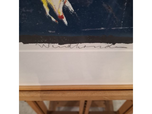 Afbeelding in lijst, j. bezemer, windhonden 3/12 - afbeelding 5 van  8