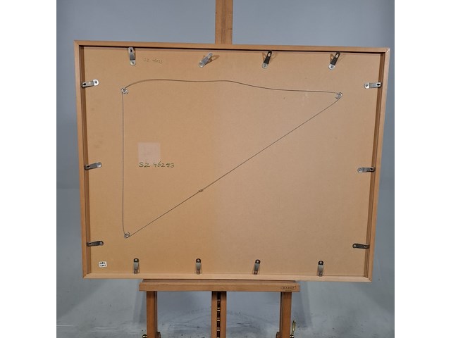 Afbeelding in lijst, j. bezemer, windhonden 3/12 - afbeelding 8 van  8