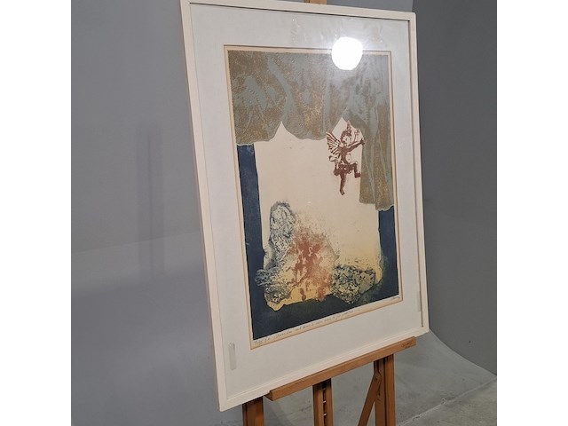 Afbeelding in lijst, j. m. sanchez menan, ikarus, d'un esul kaiser 1/6, 1979 - afbeelding 2 van  8