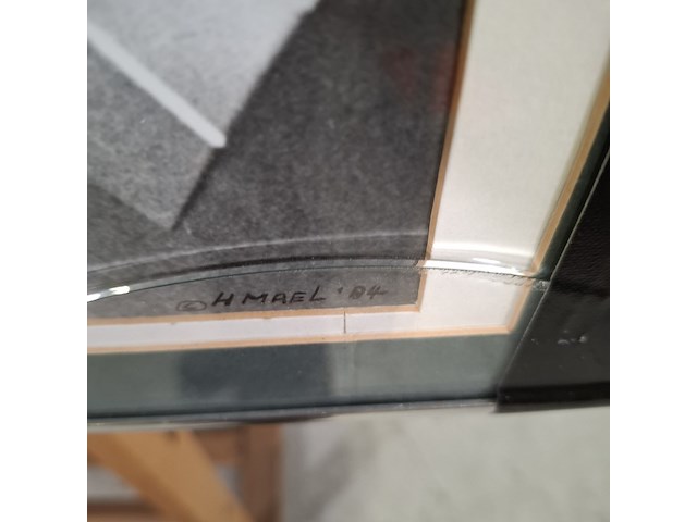 Afbeelding in lijst, j. mael, gedicht - afbeelding 5 van  9