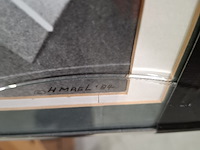 Afbeelding in lijst, j. mael, gedicht - afbeelding 5 van  9