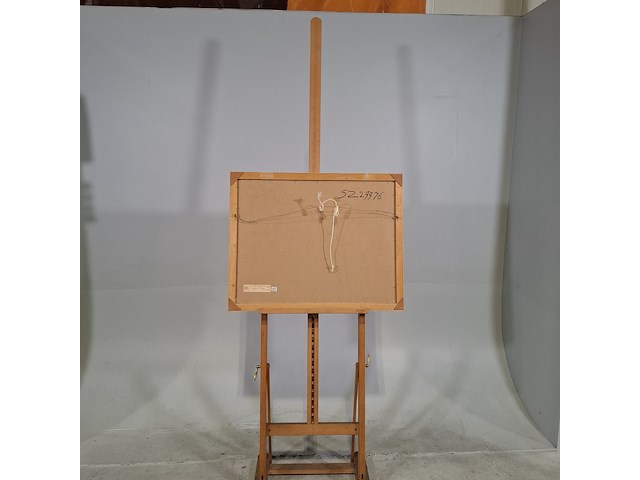 Afbeelding in lijst, j. van der plas, stilleven visser, 1963 - afbeelding 6 van  8