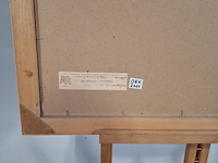 Afbeelding in lijst, j. van der plas, stilleven visser, 1963 - afbeelding 7 van  8