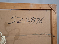 Afbeelding in lijst, j. van der plas, stilleven visser, 1963 - afbeelding 8 van  8